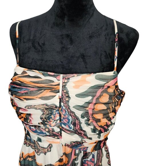 Anthropologie Ranna Gill Pleated Halter Jumpsuit - Picture 5 of 13